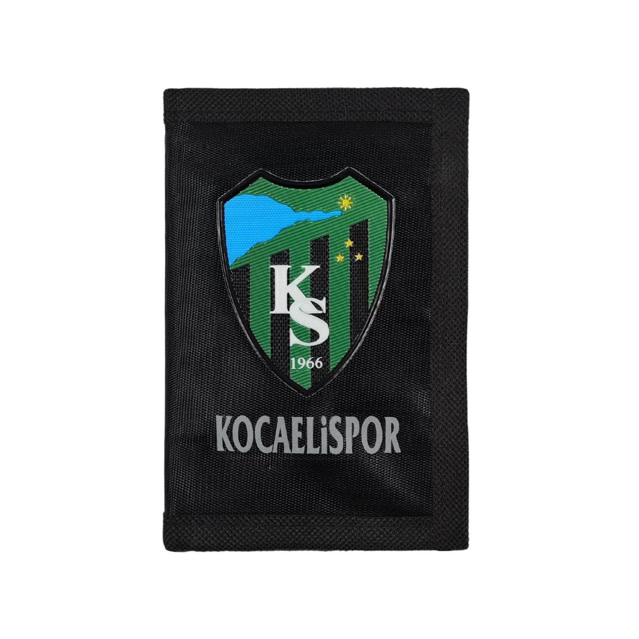 Kocaelispor Lisanslı Su Geçirmez Cırtlı Cüzdan Çubuklu - 1