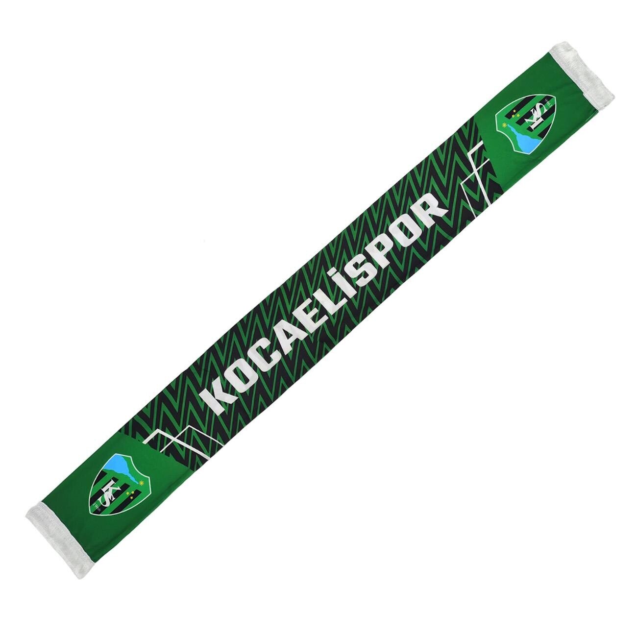 Kocaelispor Lisanslı Tiryakinim Şal Atkı Yeşil-Siyah - 2