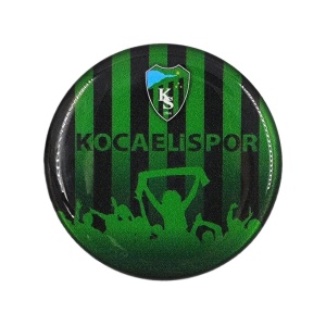 Kocaelispor Lisanslı Yuvarlak Magnet Taraftar 