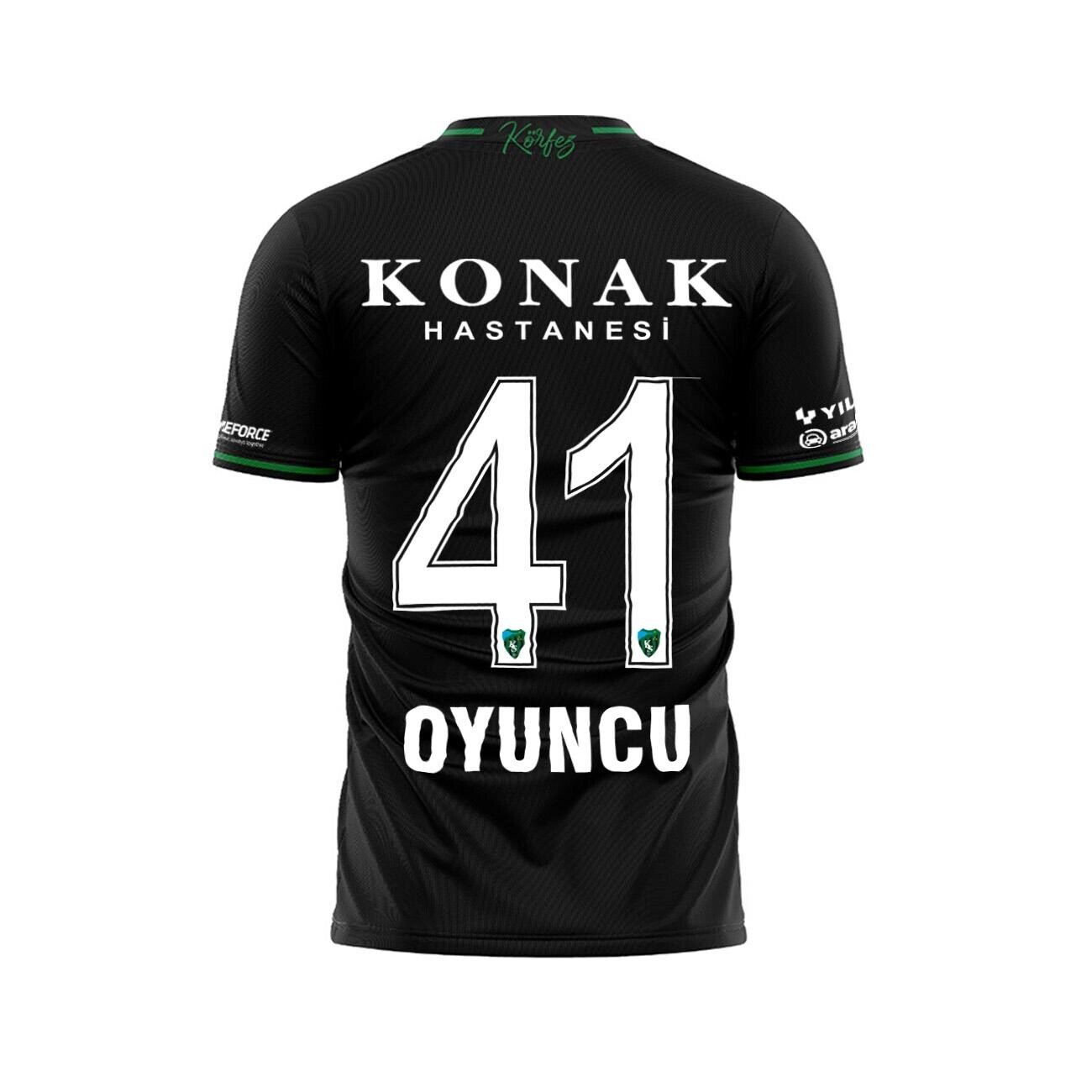 Kocaelispor Yeni Sezon Alternatif Forma Siyah - 4