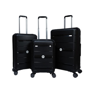 OX Luggage 1006-PP Valiz (Orta) Siyah 