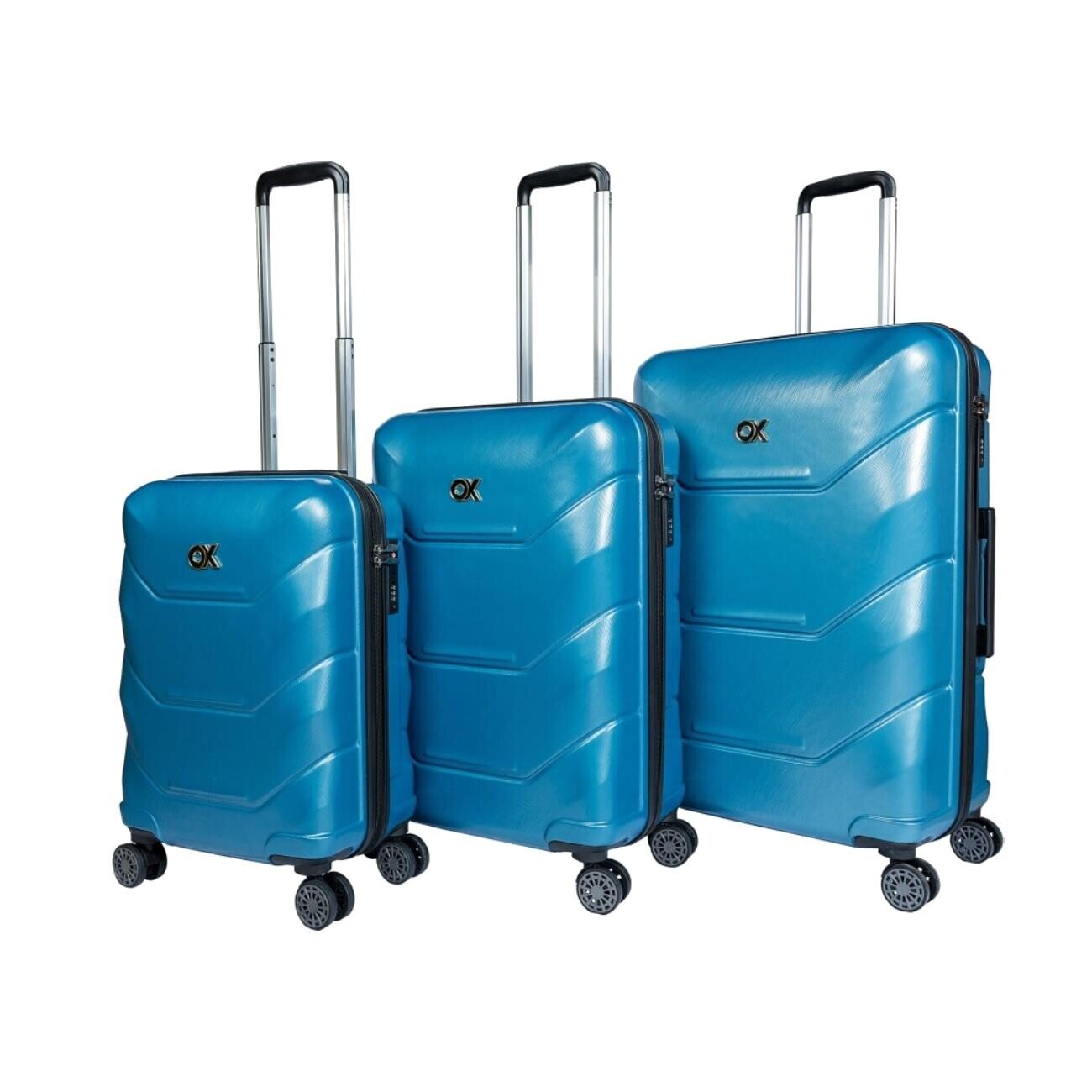 OX Luggage 1050 Valiz (Küçük) Mavi - 1