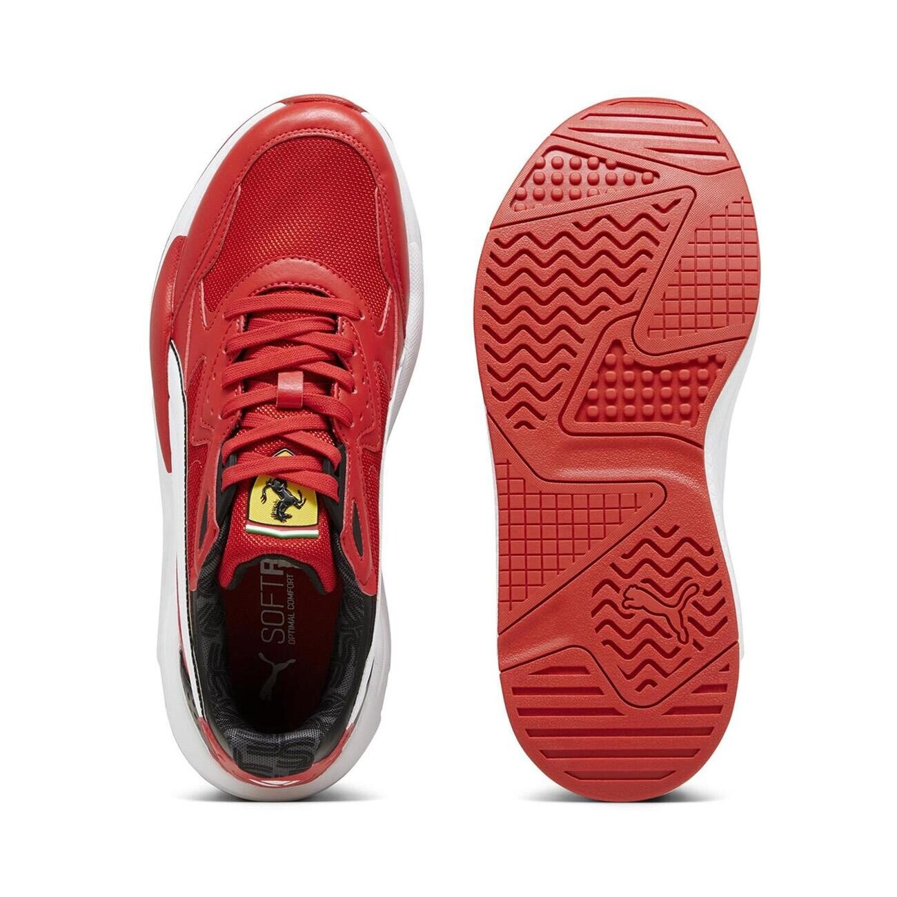 Puma 307827 Ferrari X-Ray Speed Spor Ayakkabı Kırmızı - 4