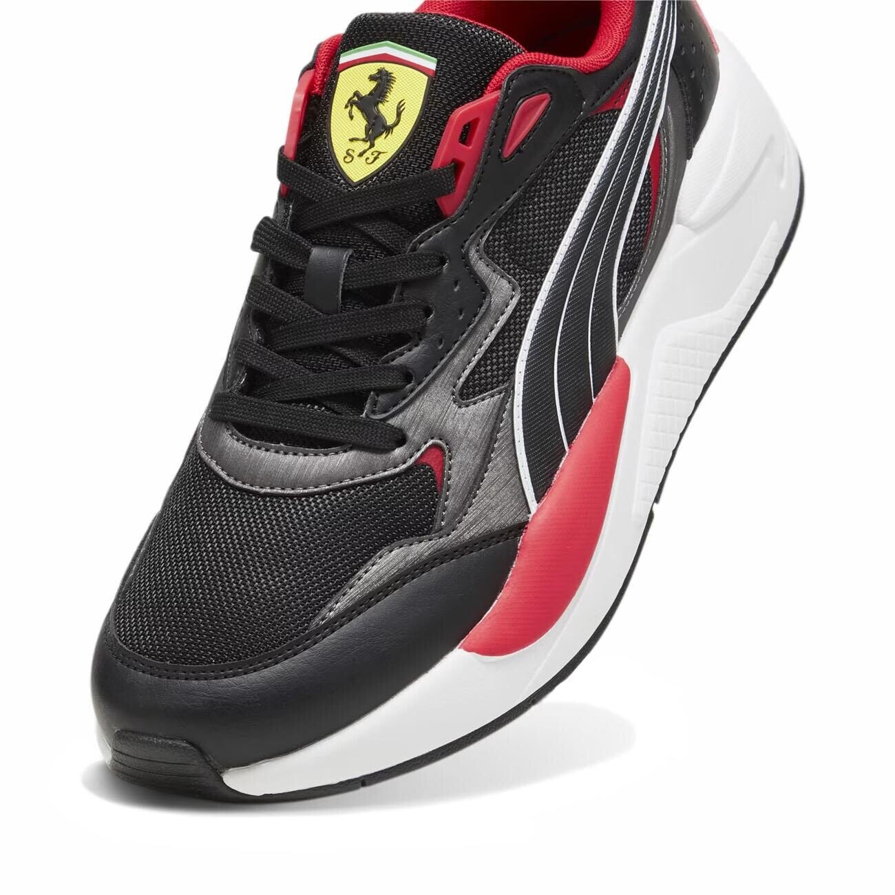 Puma 308061 Ferrari X-Ray Speed Spor Ayakkabı Siyah - 5