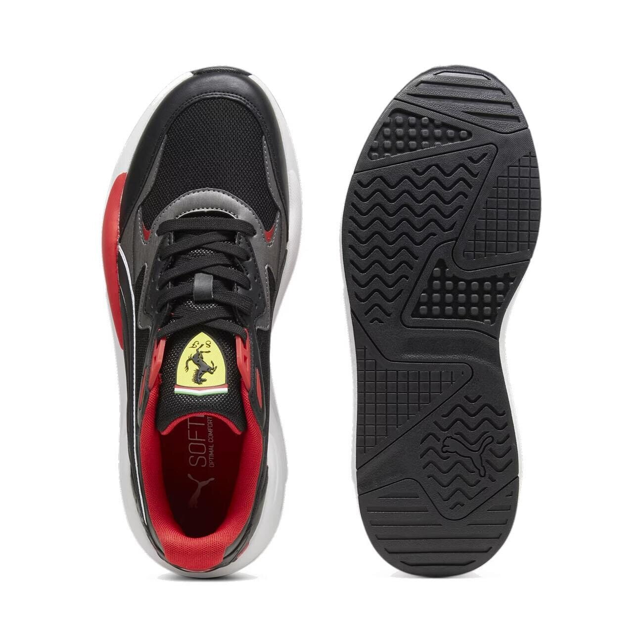 Puma 308061 Ferrari X-Ray Speed Spor Ayakkabı Siyah - 6