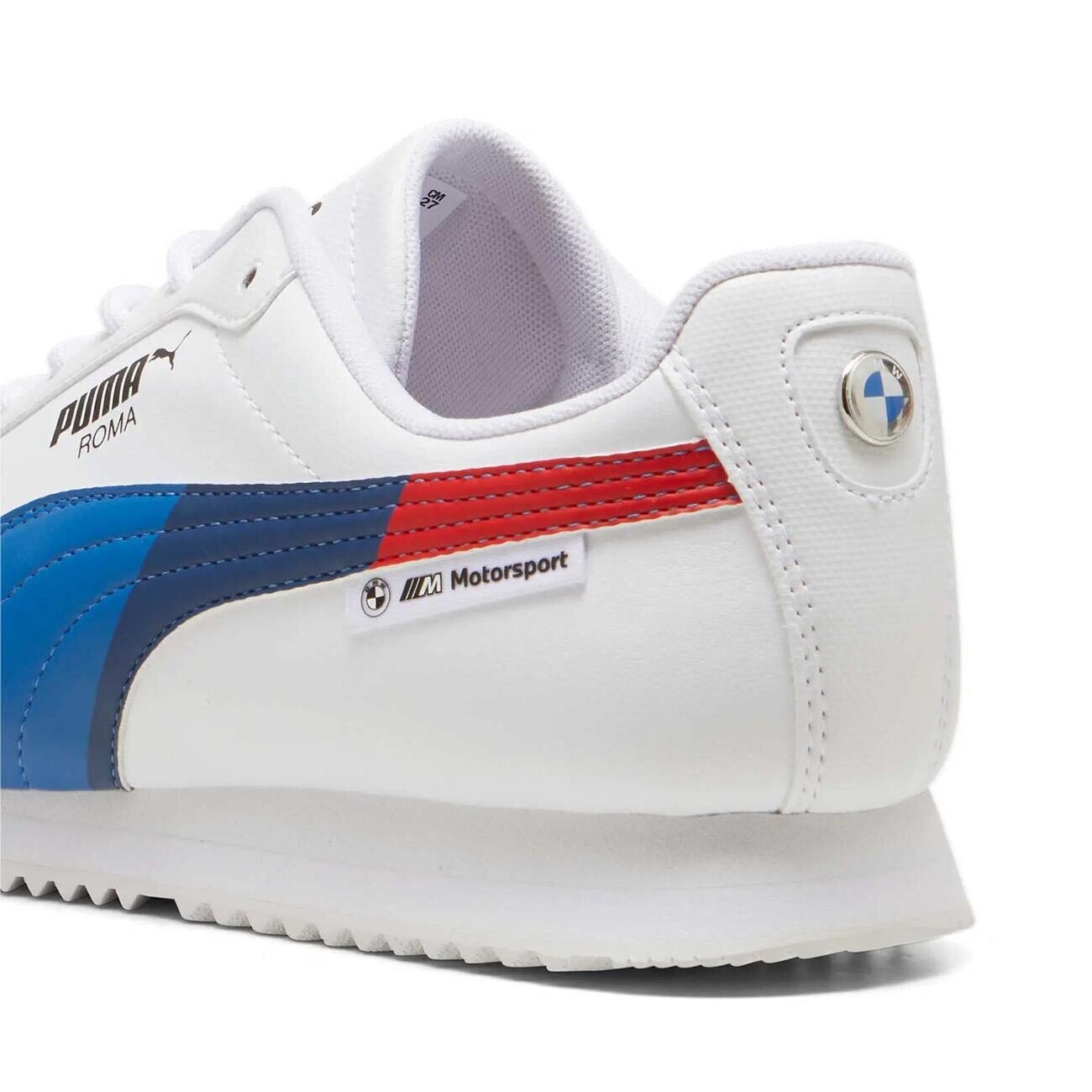 Puma 308353 Bmw Mms Roma Via Spor Ayakkabı Beyaz - 4