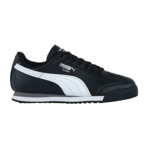 Puma 354259 Roma Basic Jr Siyah Beyaz 