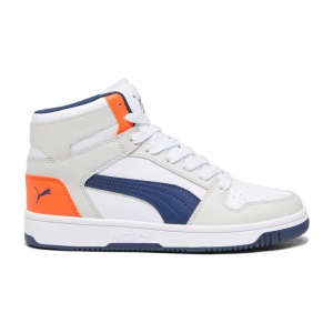 Puma 370486 Rebound Layup SL Jr Spor Ayakkabı Beyaz-Mavi 