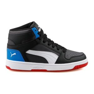 Puma 370486 Rebound Layup SL Jr Spor Ayakkabı Siyah-Mavi 