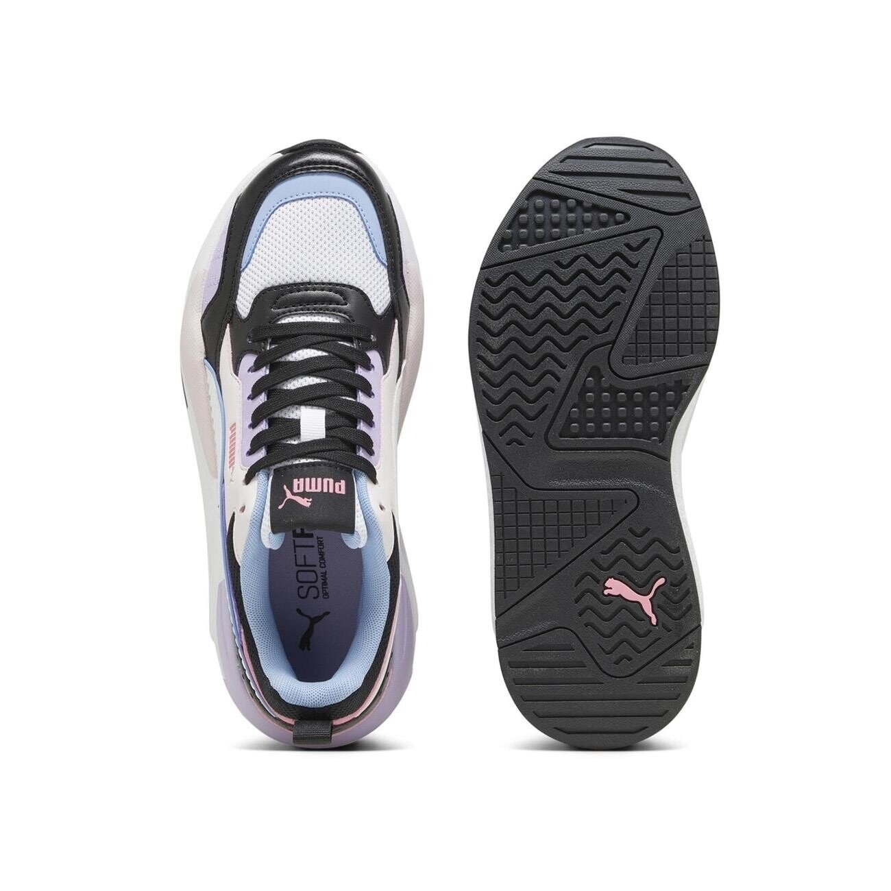 Puma 373108 X-Ray 2 Square Siyah Beyaz - 4