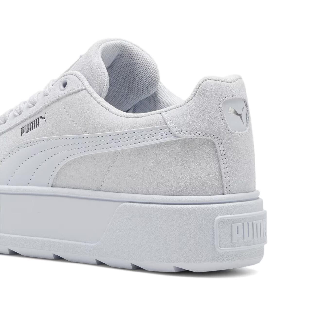 Puma 384614 Karmen Silver Mist Spor Ayakkabı Gri - 4