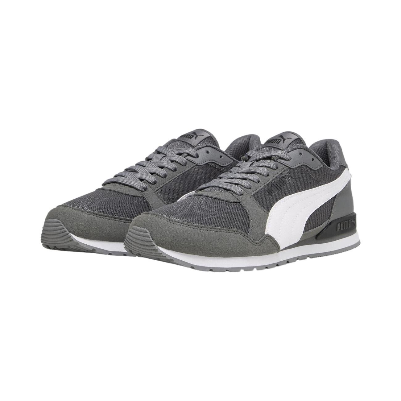 Puma 384640 St Runner V3 Mesh Spor Ayakkabı Gri - 3