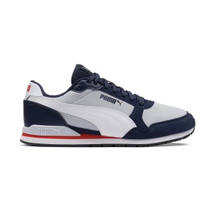 Puma 384640 St Runner V3 Mesh Spor Ayakkabı Gri-Lacivert 