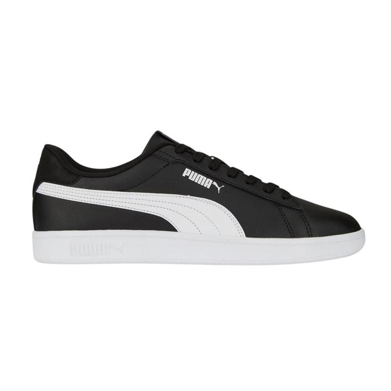 Puma 390987 Smash 3.0 L Spor Ayakkabı Siyah-Beyaz - 1