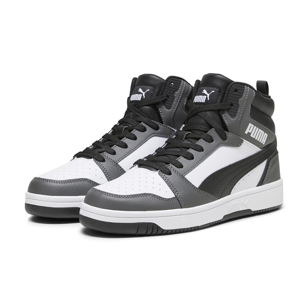 Puma 392326 Rebound V6 Spor Ayakkabı Beyaz-Gri - 3