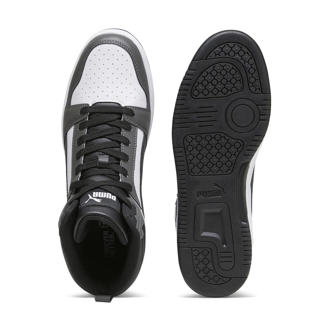 Puma 392326 Rebound V6 Spor Ayakkabı Beyaz-Gri - 4