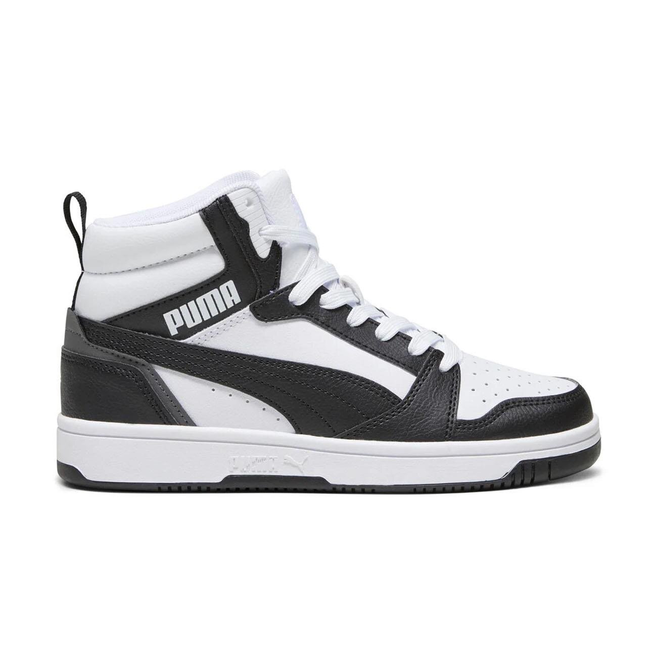 Puma 392326 Rebound V6 Spor Ayakkabı Beyaz-Siyah - 1