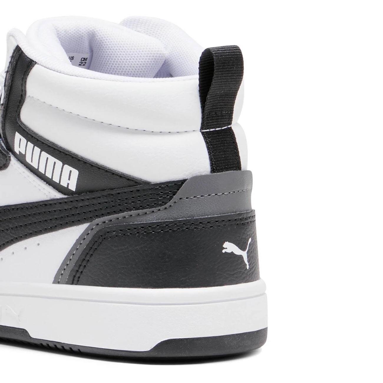 Puma 392326 Rebound V6 Spor Ayakkabı Beyaz-Siyah - 3