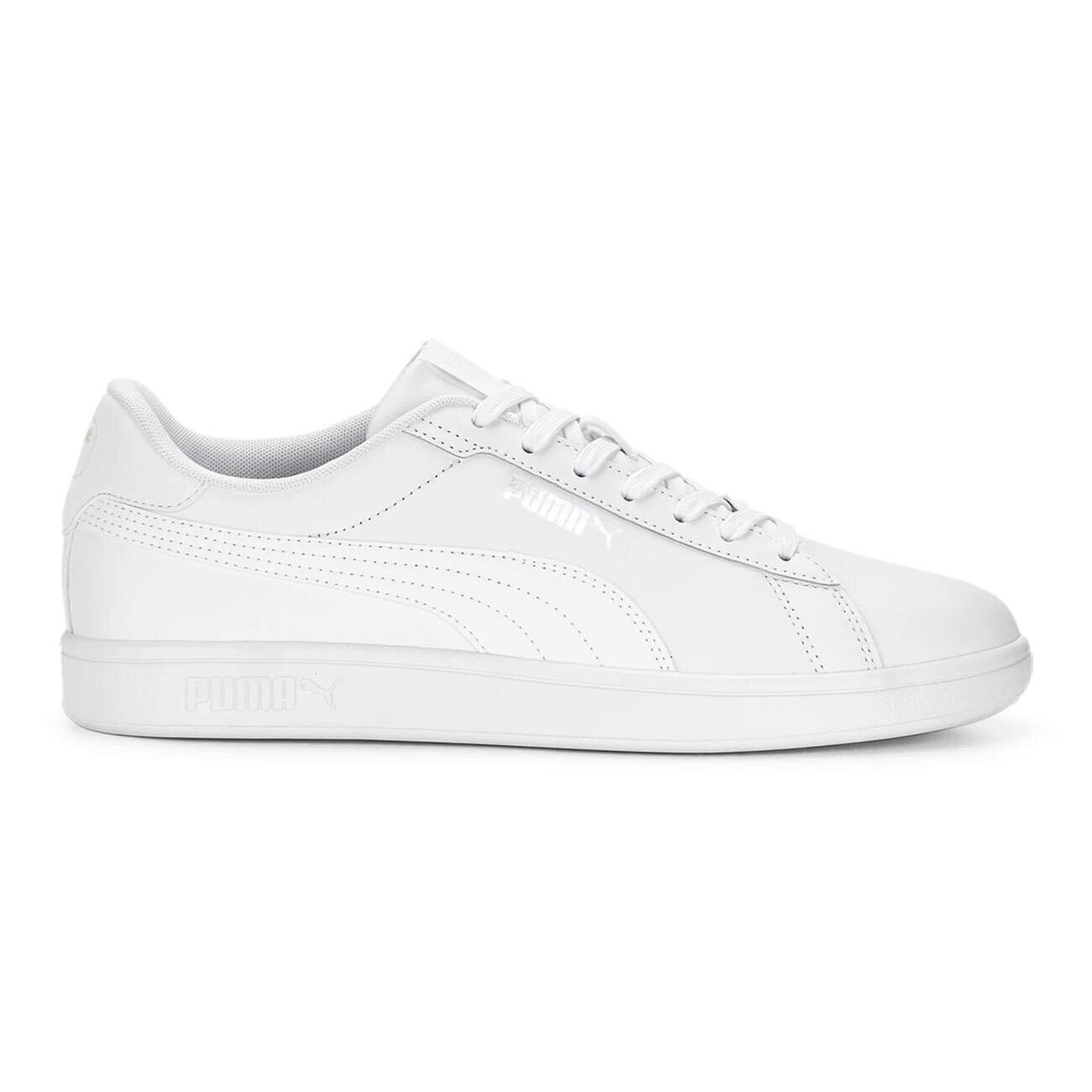 Puma 392336 Smash 3.0 Buck Spor Ayakkabı Beyaz - 1