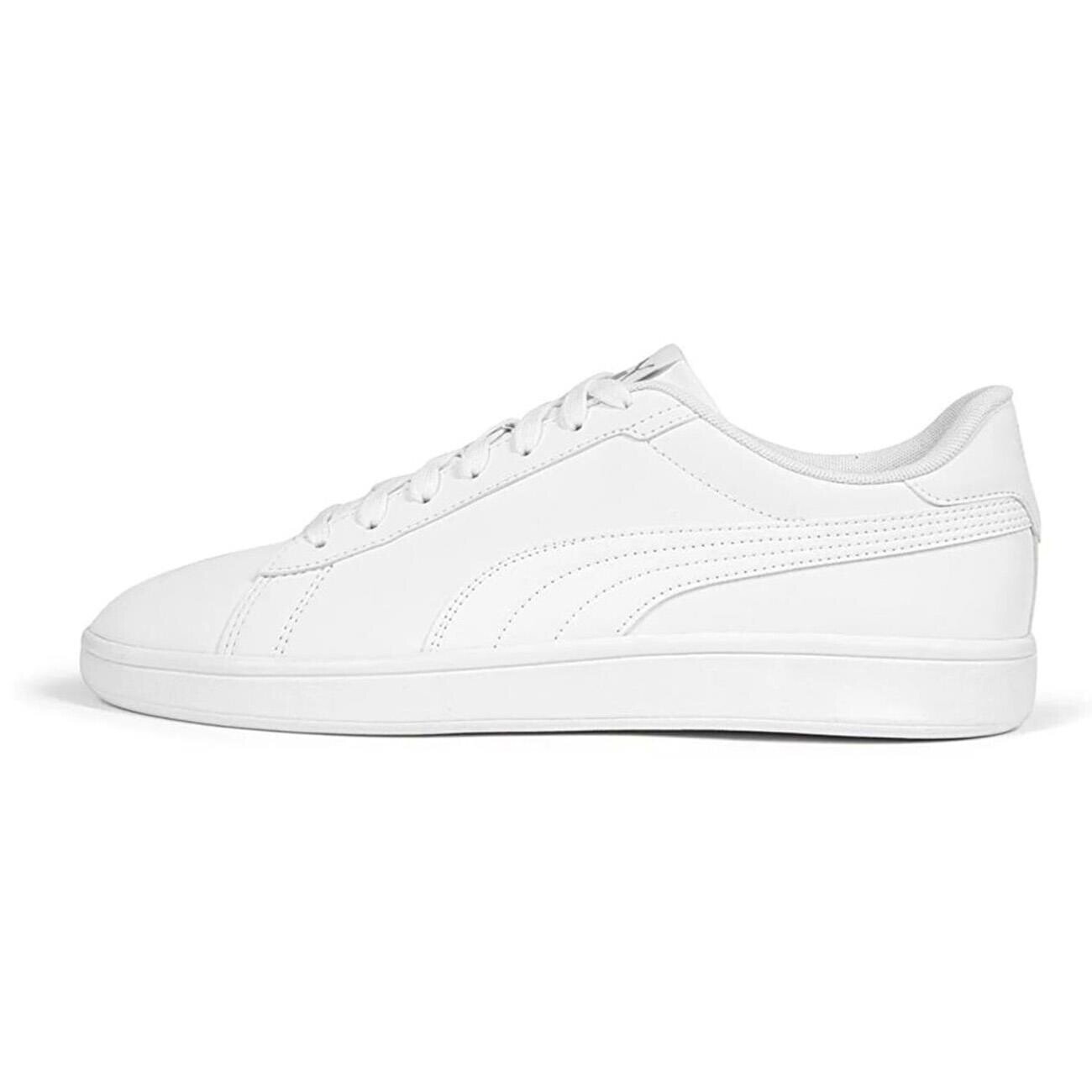 Puma 392336 Smash 3.0 Buck Spor Ayakkabı Beyaz - 2