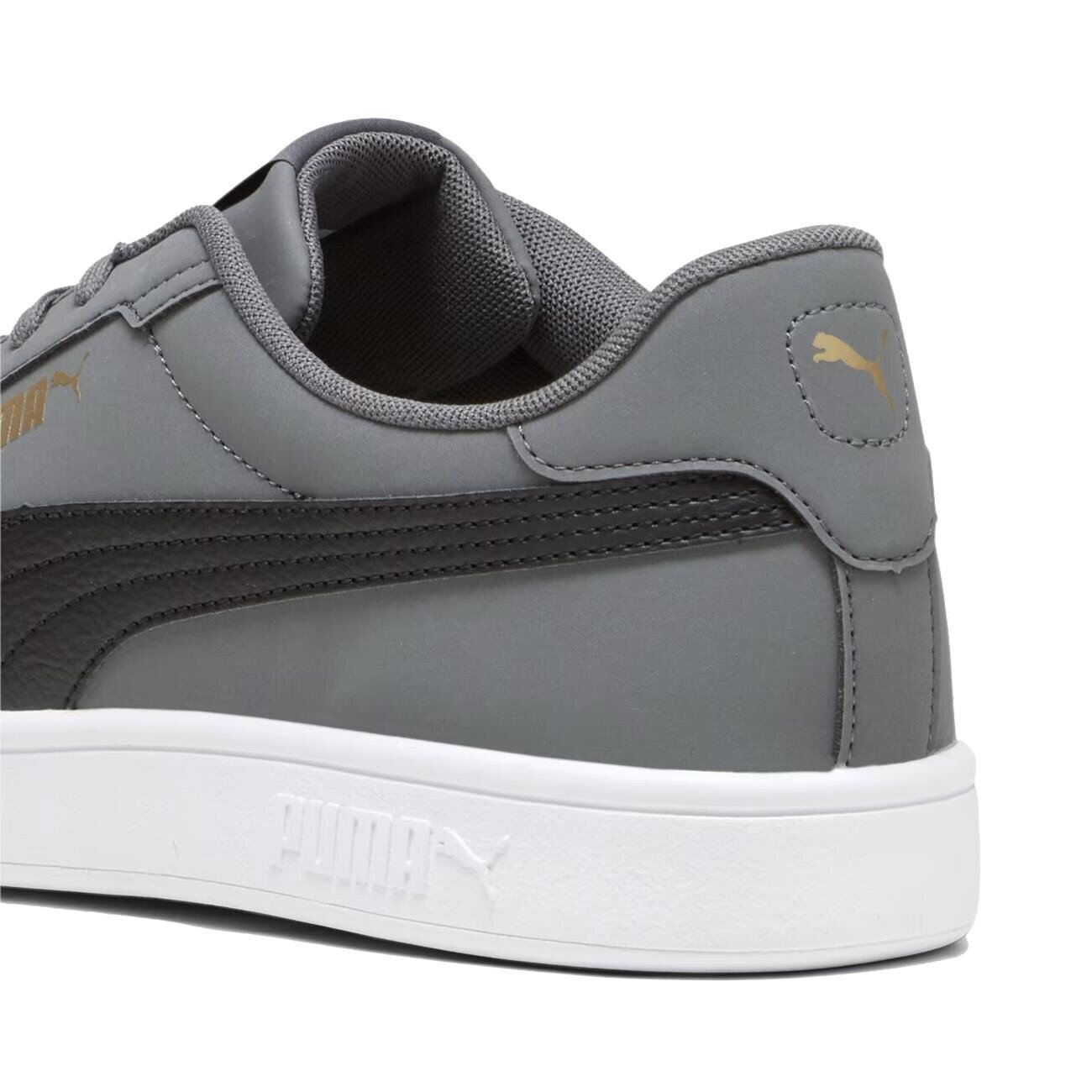 Puma 392336 Smash 3.0 Buck Spor Ayakkabı Gri - 3