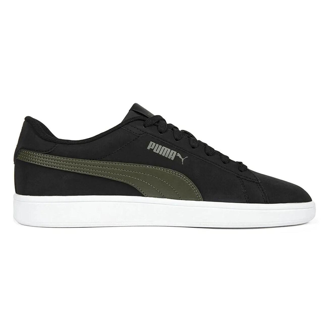 Puma 392336 Smash 3.0 Buck Spor Ayakkabı Siyah - 1