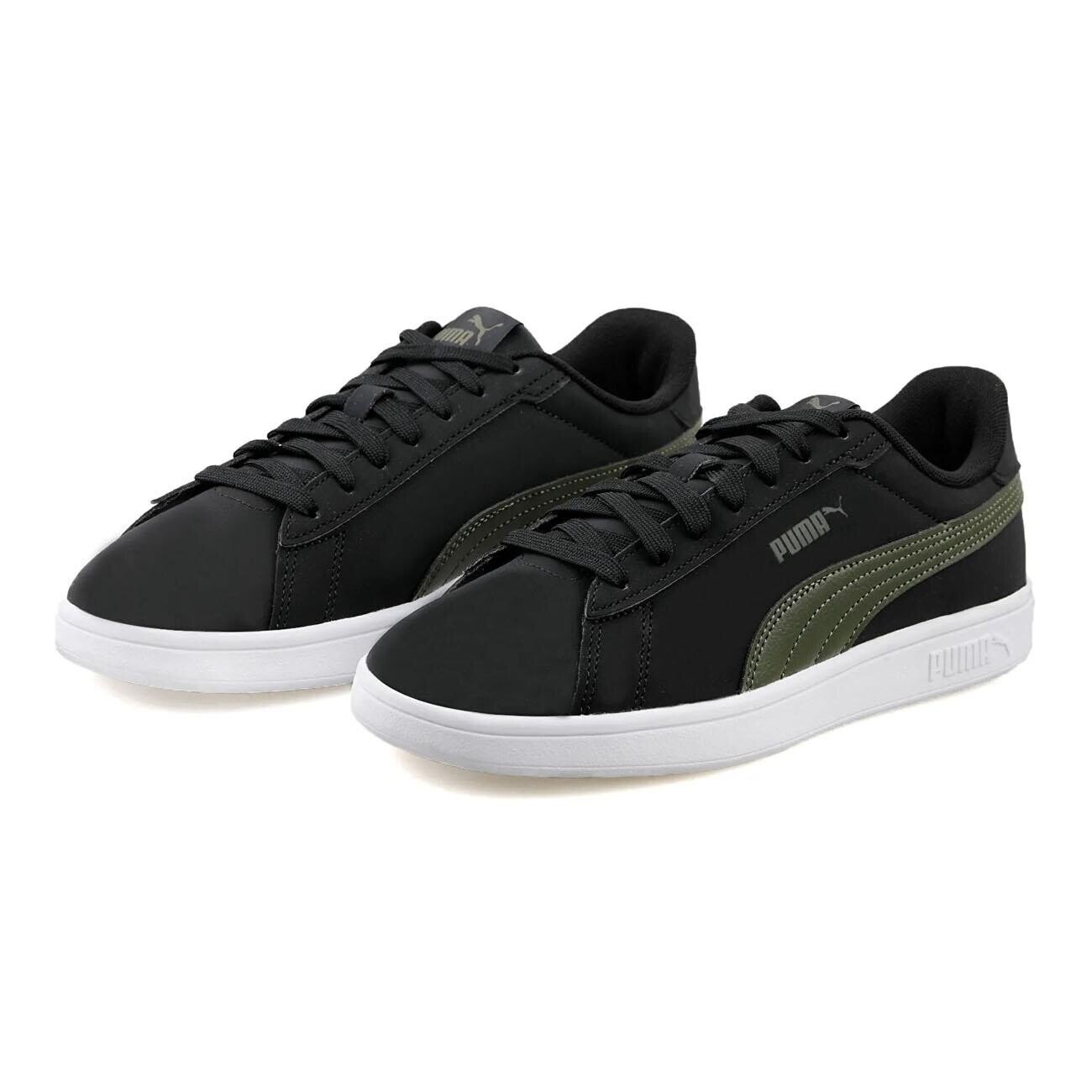 Puma 392336 Smash 3.0 Buck Spor Ayakkabı Siyah - 3