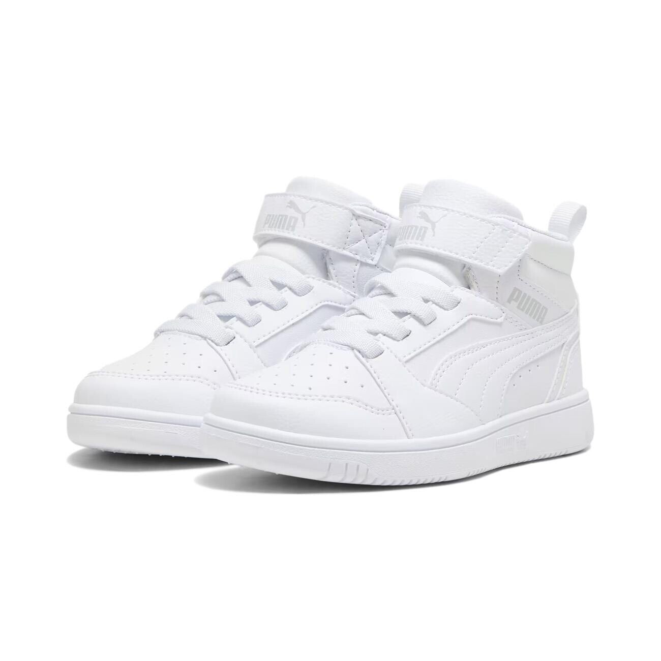 Puma 393832 Rebound V6 Mid AC+ PS Spor Ayakkabı Beyaz - 3