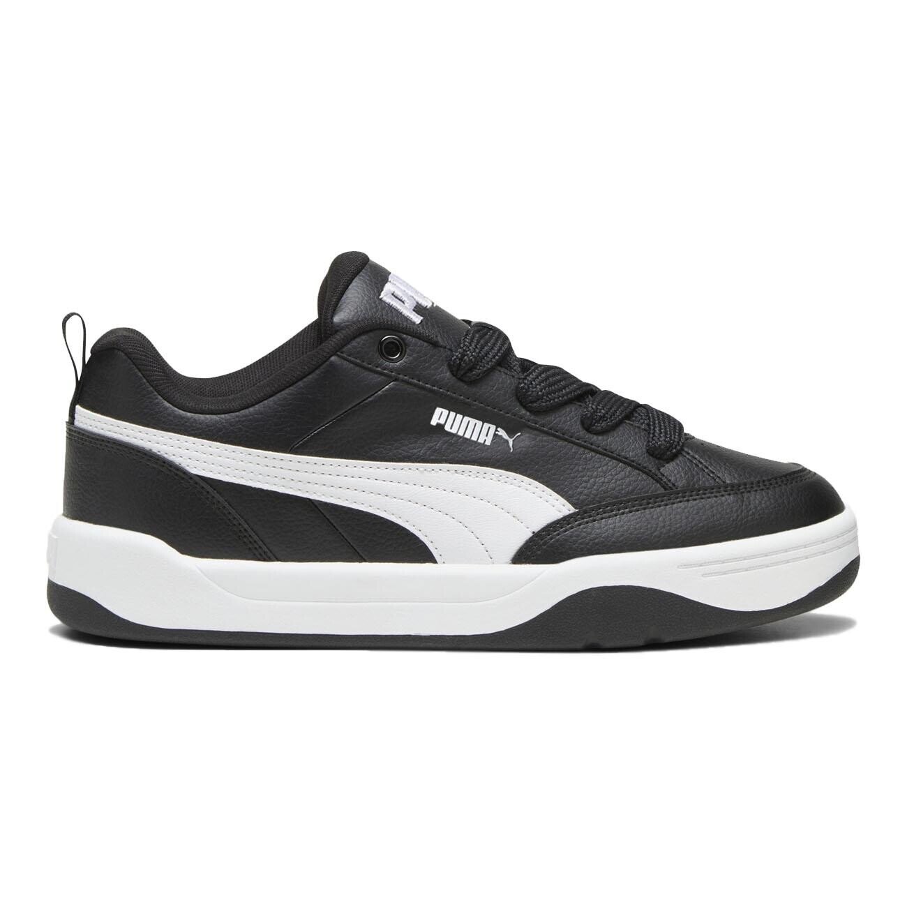 Puma 395084 Park Lifestyle-White-Gray-Sugared Almond Spor Ayakkabı Siyah - 1