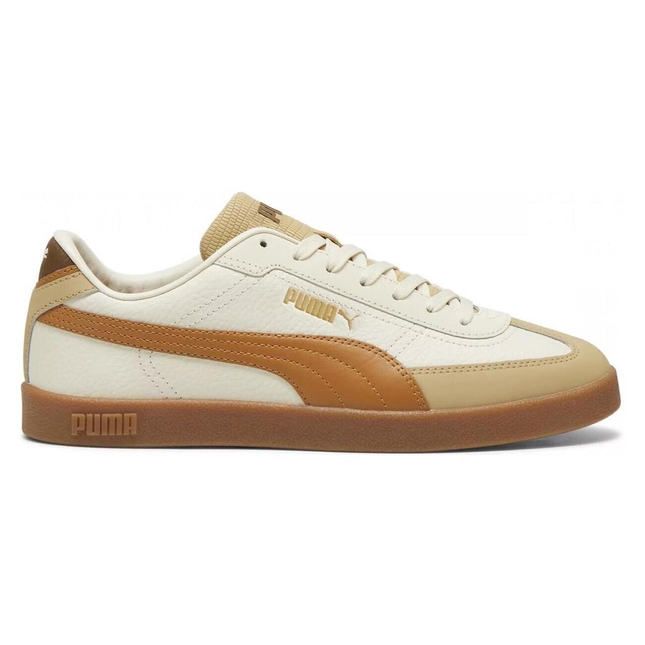 Puma 397448 Club II Era Lthr Spor Ayakkabı Bej - 1