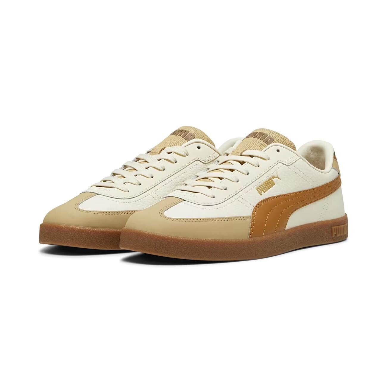 Puma 397448 Club II Era Lthr Spor Ayakkabı Bej - 3