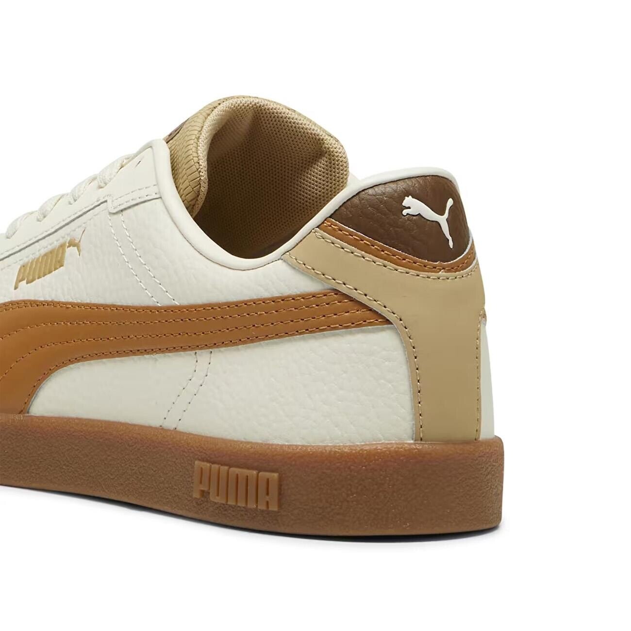 Puma 397448 Club II Era Lthr Spor Ayakkabı Bej - 4