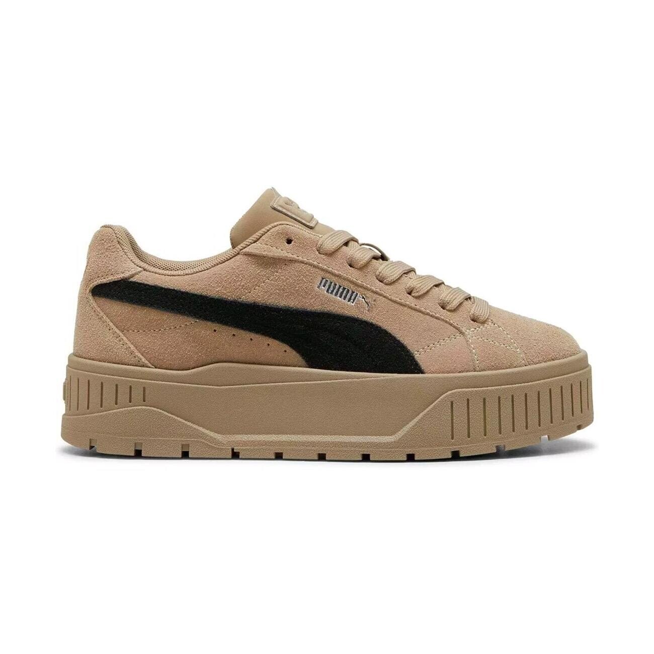 Puma 397457 Karmen II Spor Ayakkabı Bej-Siyah - 1