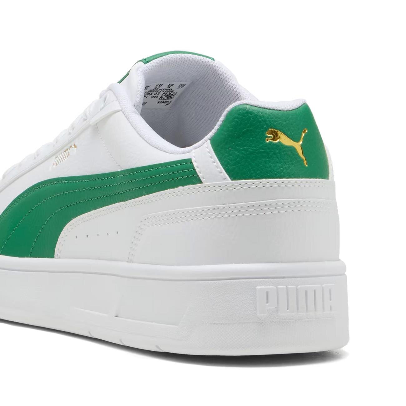 Puma 400284 Court Classico Spor Ayakkabı Beyaz-Yeşil - 4