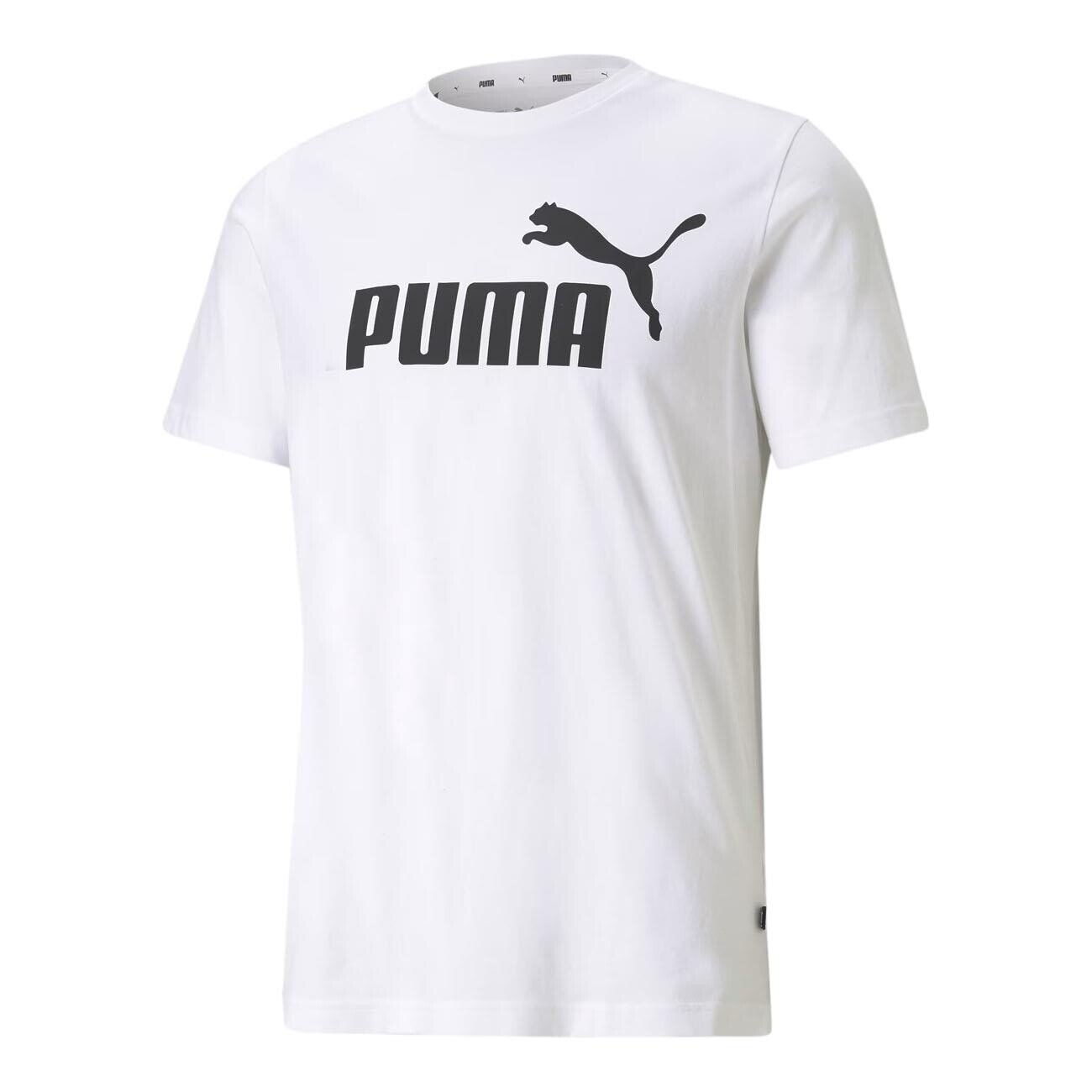 Puma 586666 ESS Logo Tişört Beyaz - 1