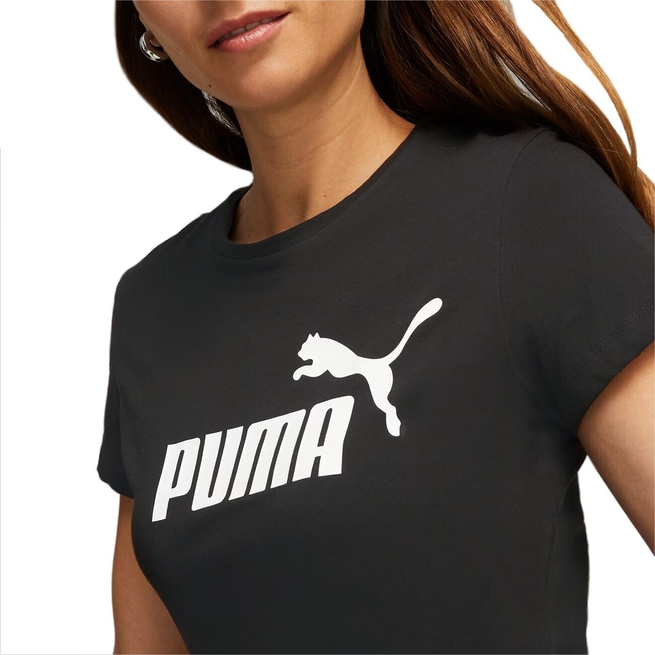 Puma 586774 Ess Logo Tişört Siyah - 3