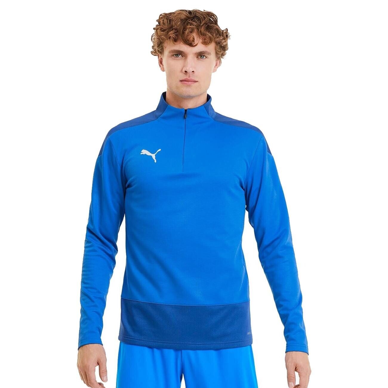 Puma 656476 Teamgoal 23 Training 1 4 Zıp Top Mavi - 3