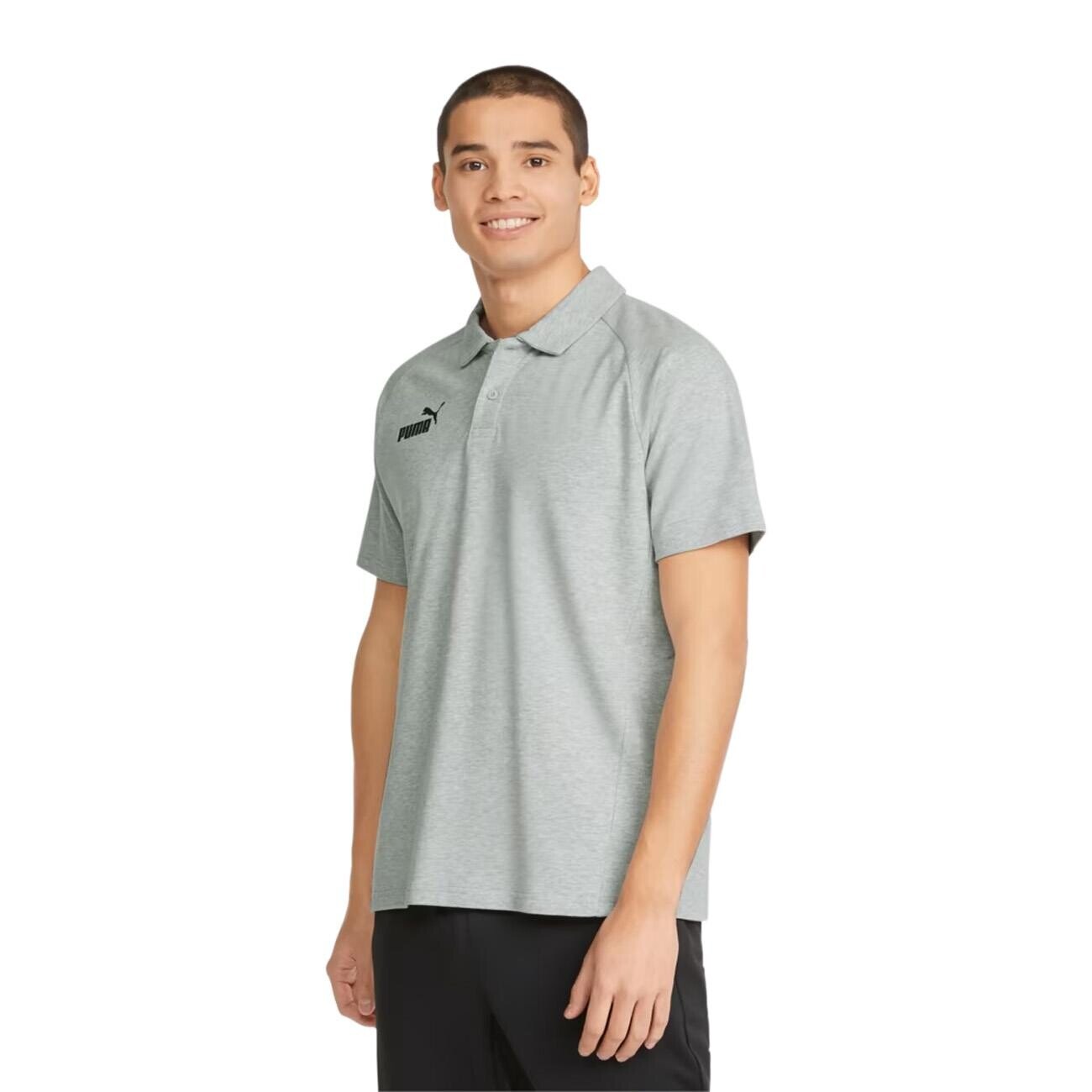 Puma 657384 Teamfinal Casuals Polo Gri - 3