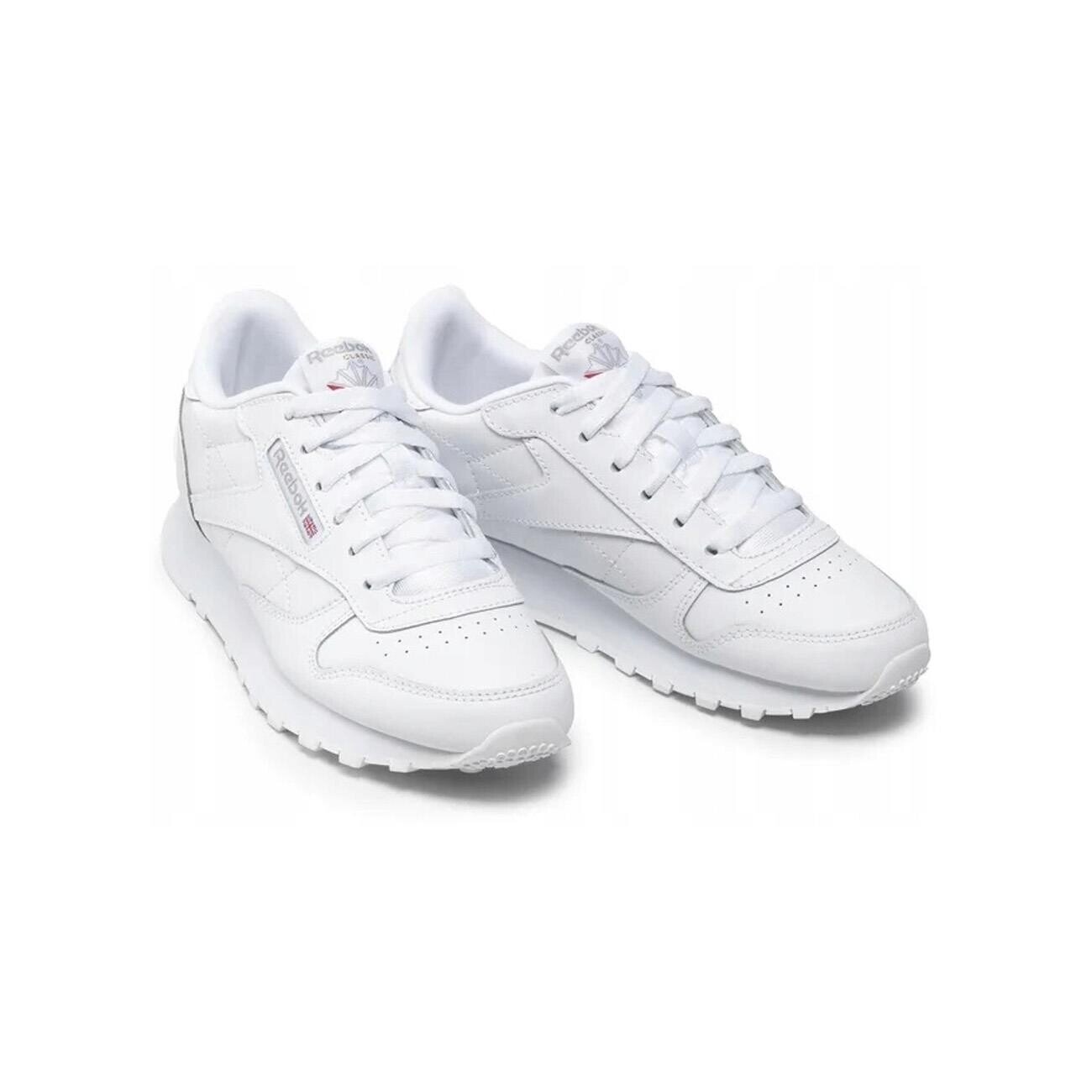 Reebok GZ6097 Cl Lthr Spor Ayakkabı Beyaz - 4