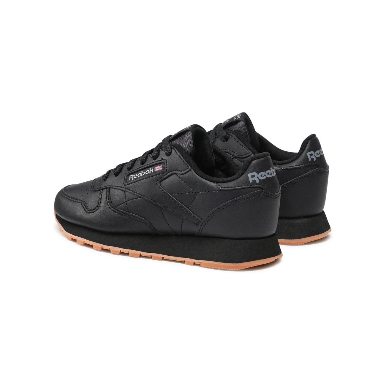 Reebok Cl Lthr Spor Ayakkabı Siyah - 3