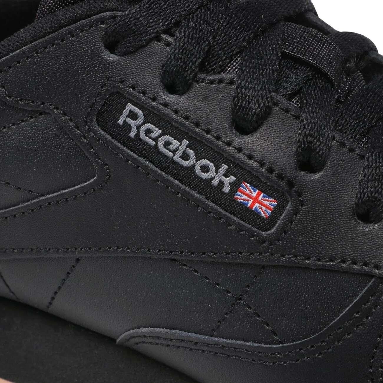 Reebok Cl Lthr Spor Ayakkabı Siyah - 4