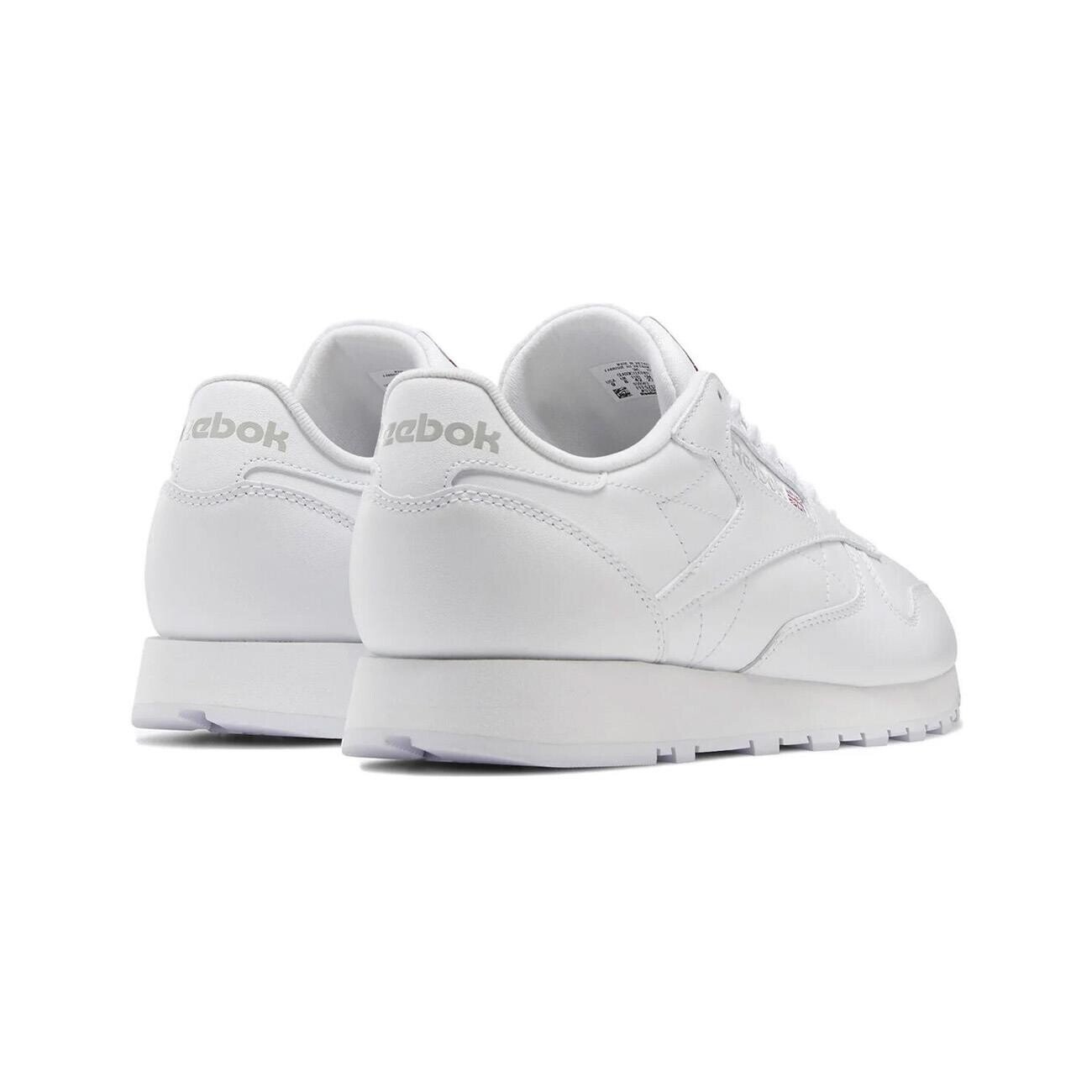 Reebok Classic Leather Spor Ayakkabı Beyaz - 4