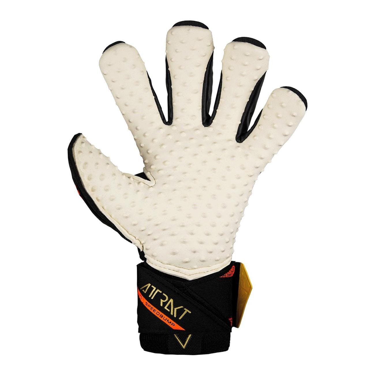 Reusch 5470978 Attrakt Speedbump Ortho Kaleci Eldiveni Siyah-Gold - 3