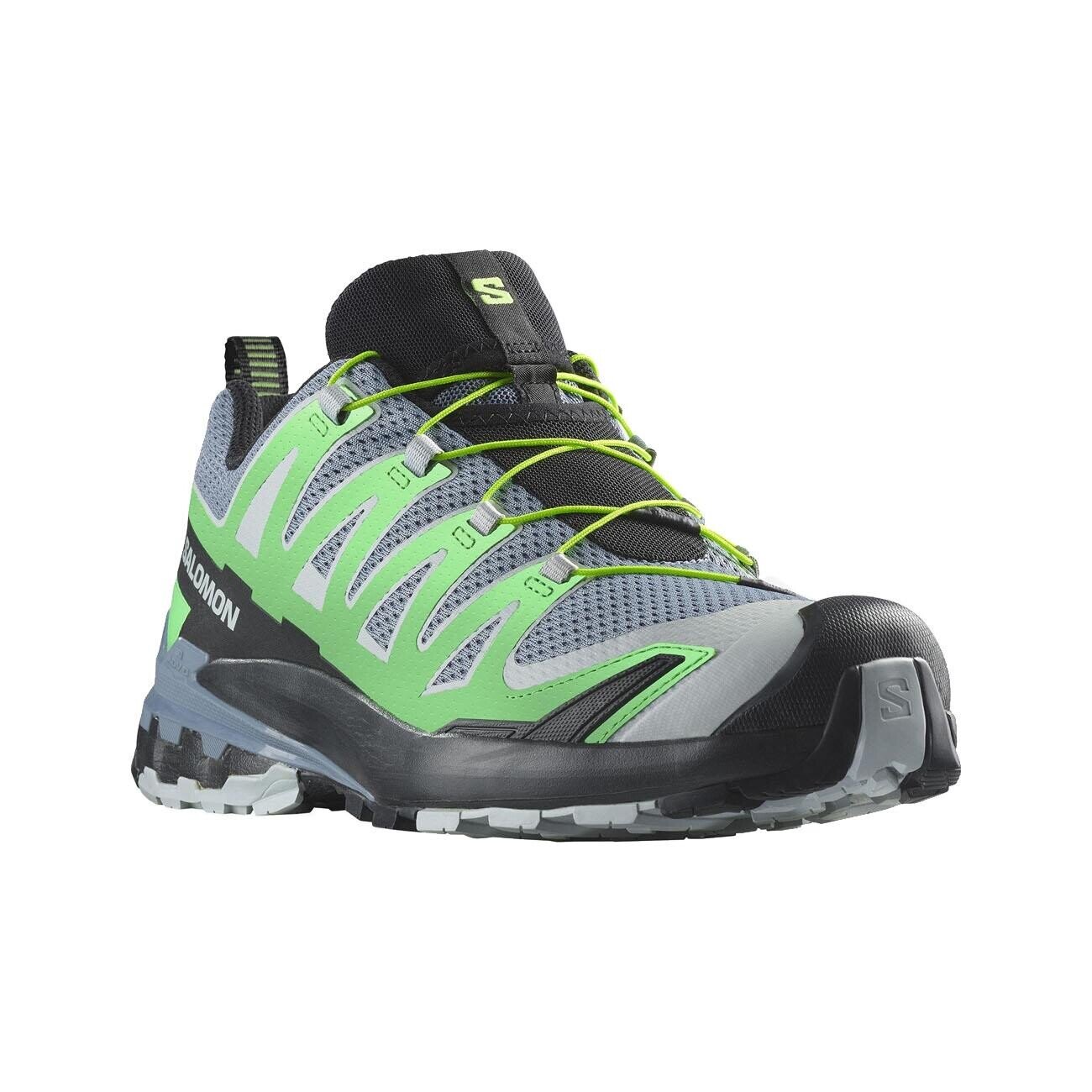 Salomon L47271900 Xa Pro 3D V9 Ayakkabı Gri-Yeşil - 3