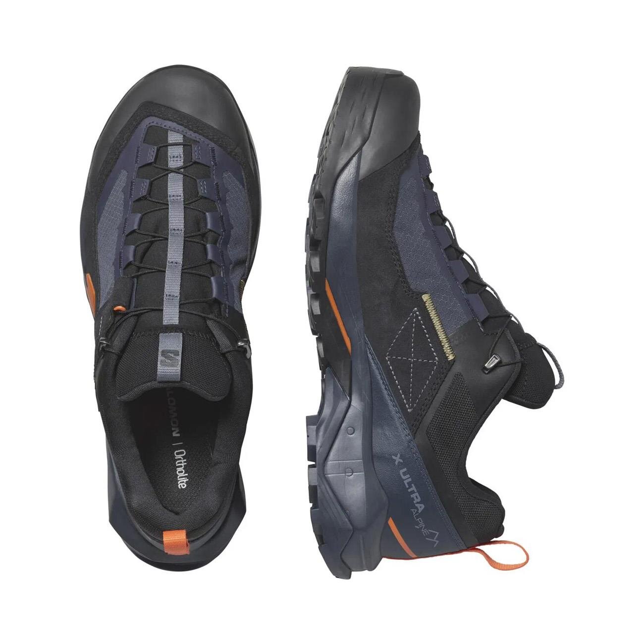 Salomon L47686200 X Ultra Alpine Gtx Outdoor Ayakkabı Siyah-Mavi - 5