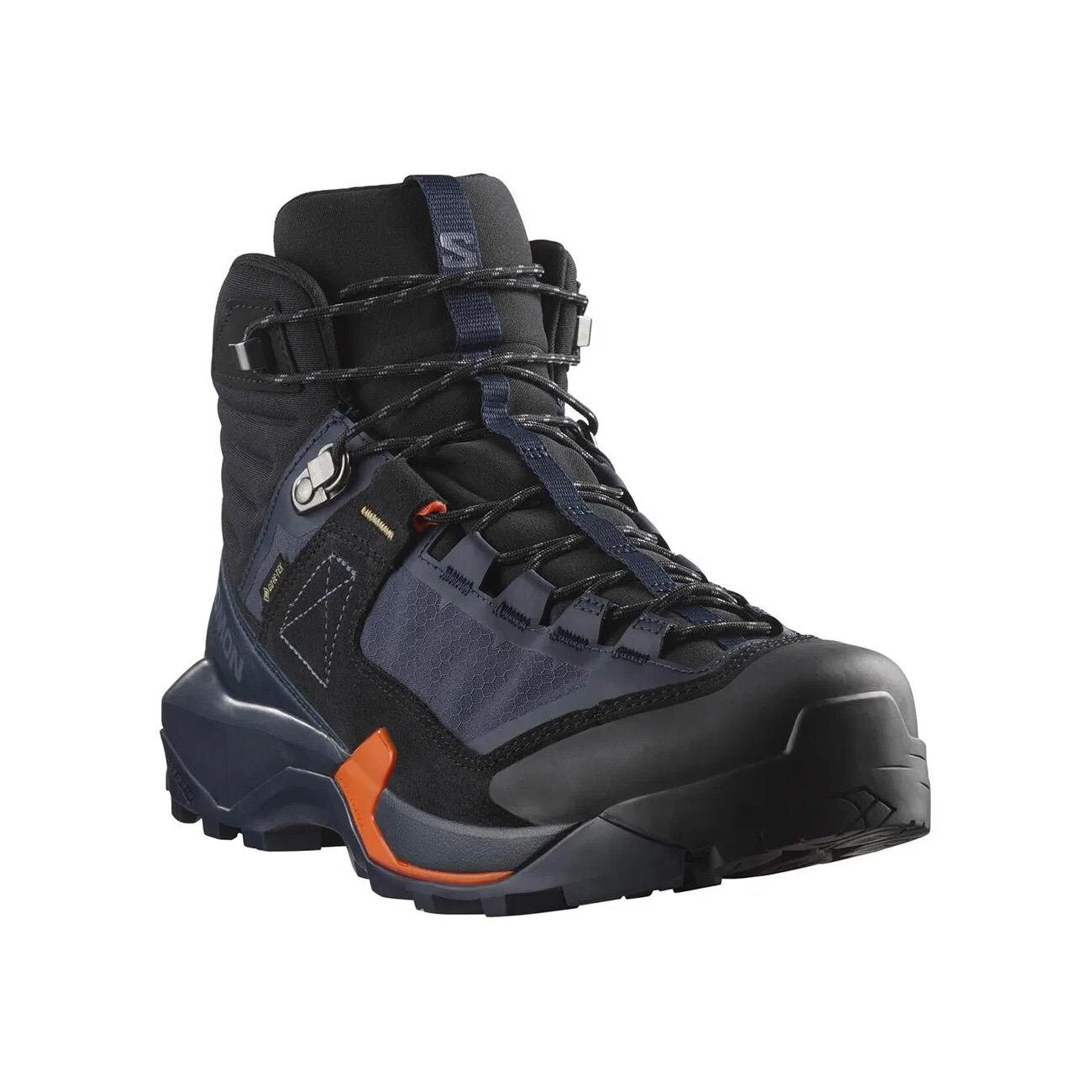 Salomon L47686500 X Ultra Alpine Mid Gtx Outdoor Ayakkabı Siyah-Mavi - 2