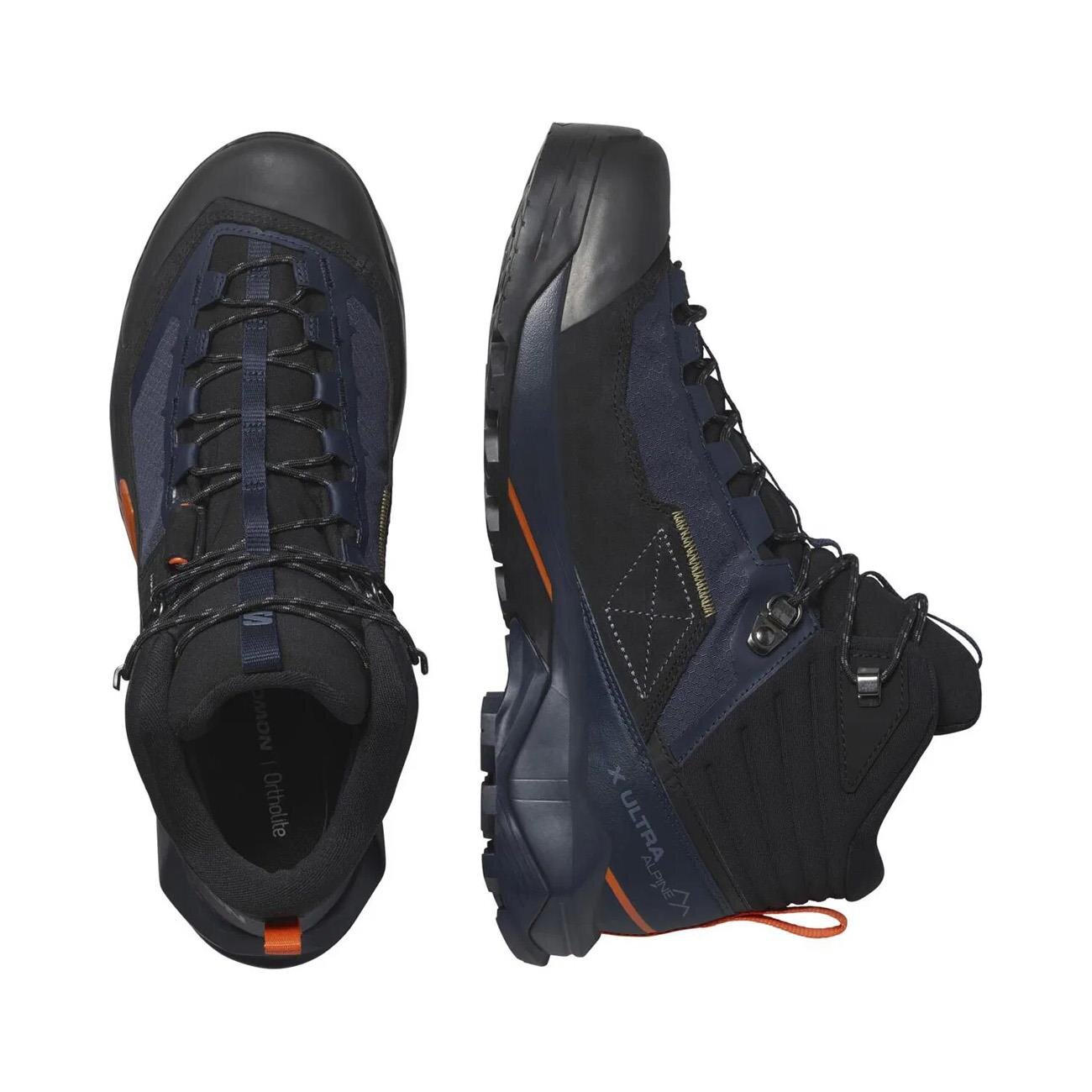 Salomon L47686500 X Ultra Alpine Mid Gtx Outdoor Ayakkabı Siyah-Mavi - 5