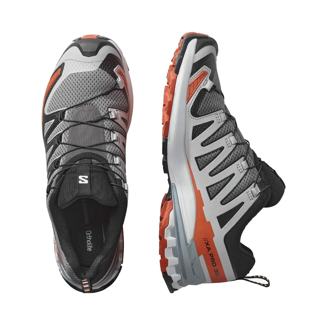 Salomon L47747600 Xa Pro 3D V9 Spor Ayakkabı Gri - 5