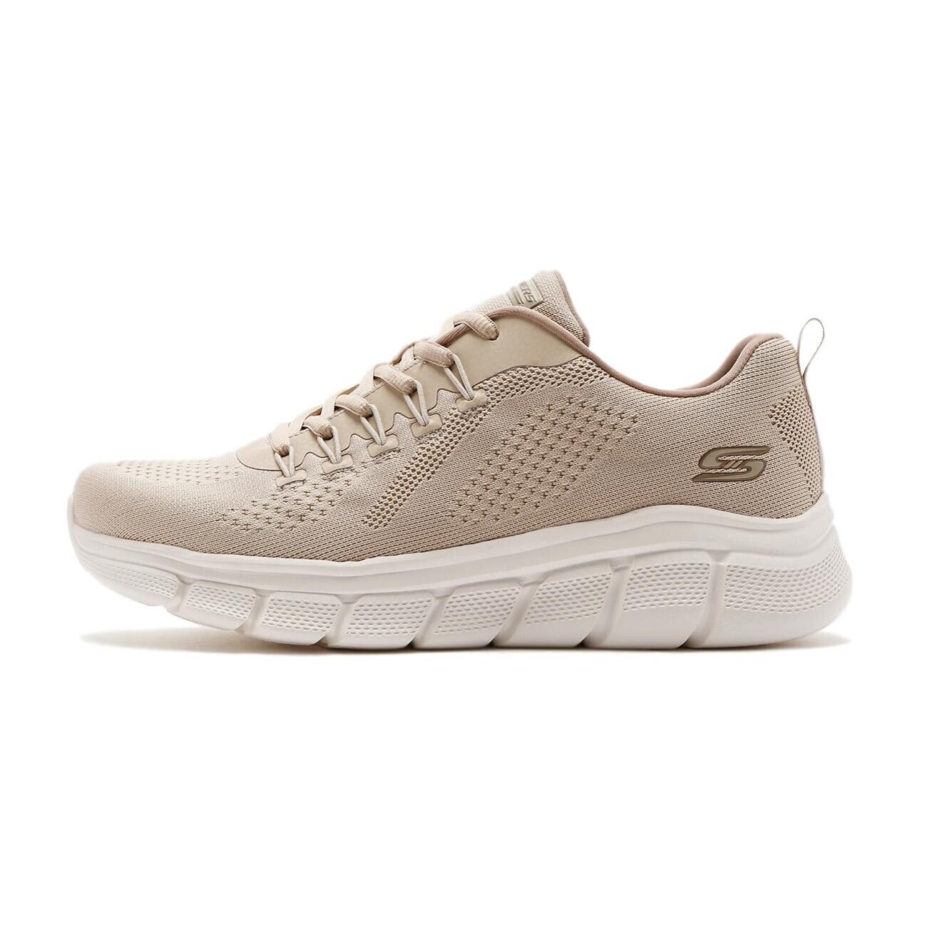 Skechers 118101 Bobs Sport B Flex Spor Ayakkabı Bej-Kahverengi - 1