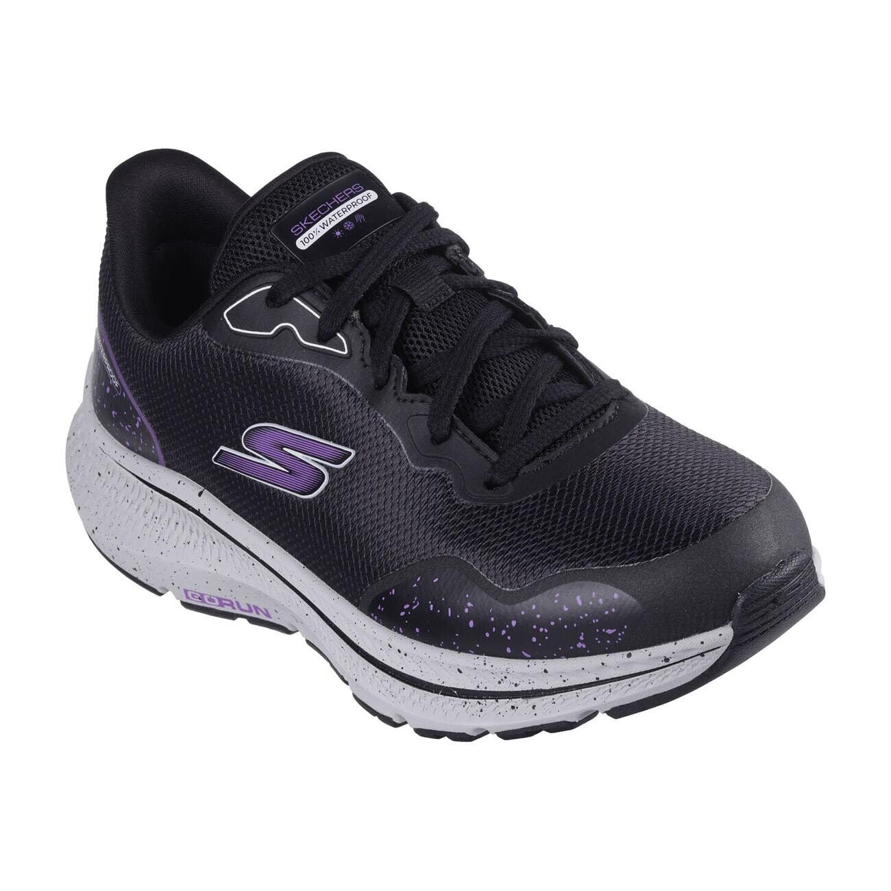 Skechers 128625 Go Run Spor Ayakkabı Siyah-Mor - 3